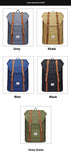Outdoor Backpack Oxford Linen Men's And Women's College Students Bag Travel Mountaineering Bag Backpack